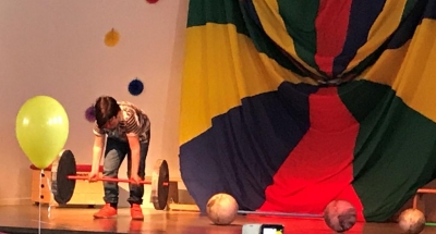 Zirkus Gewichtsheber