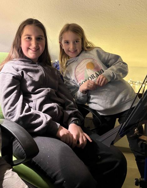 Vorlesetag 2025 Lilly und Leonie